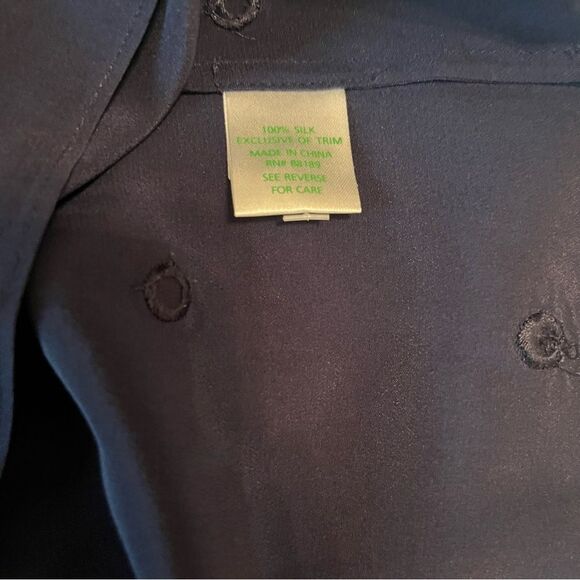 Lilly Pulitzer Silk Mirrored Long Sleeve Dress - Picture 10 of 11